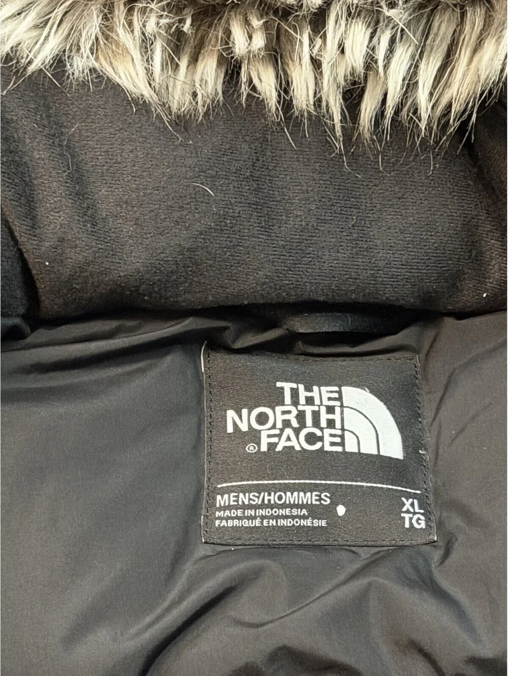 The North Face McMurdo III Parka Mens XL Black 550 Down DryVent NF0A33RF